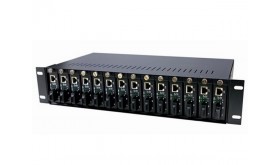 14 Slots Ethernet Media Converter Rack YT-81/4-2A